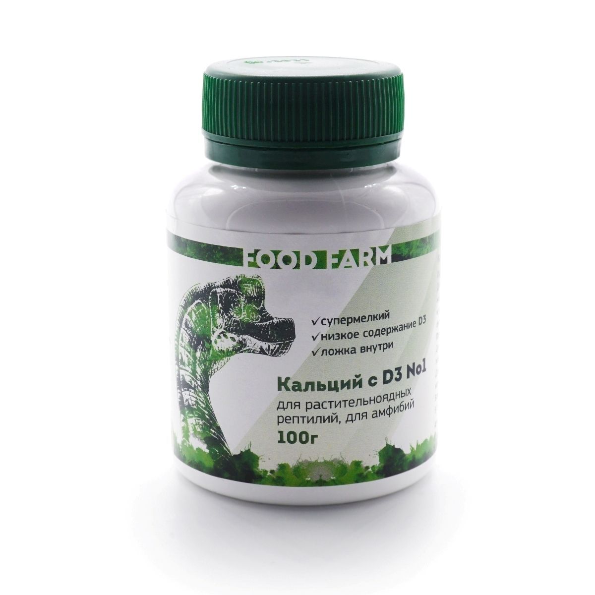 FOOD FARM - Кальций с низким содержанием Д3 номер 1, 100г
